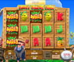 Funky Fruits Farm, 5-Walzen-Spielautomaten